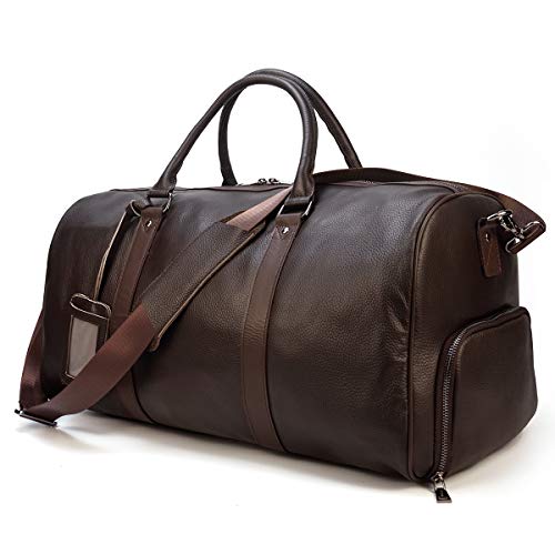 Reisetaschen Herren Echt Leder Weekender Tasche Gro En
