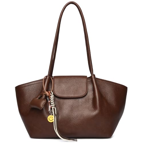 Waniki Handtasche Damen Mittelgro Schultertasche Kunstleder Tote Bag