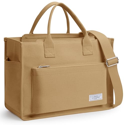 Kalidi Shopper Tasche Damen Gro Canvas Arbeitstasche Damen