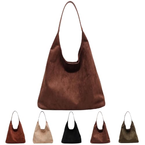 Generisch Wildleder Tasche Damen Damen Wildleder Handtasche Wildleder