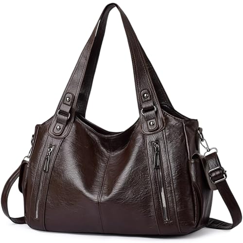 Mabecol Gro E Damen Shopper Tasche Pu Leder