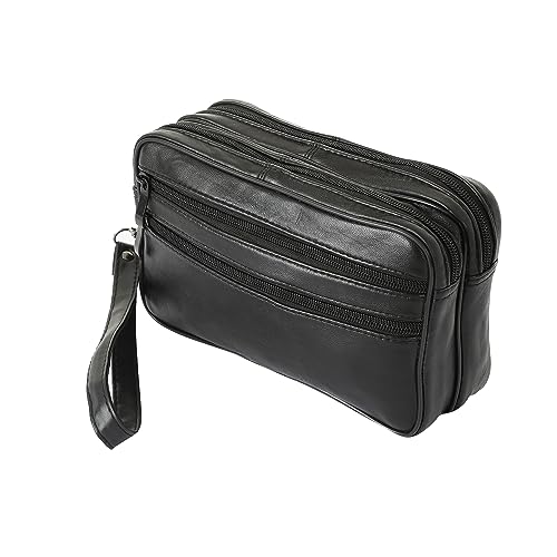 Sotala Herren Handgelenktasche Xxl Echtleder Handtasche Geldb Rse