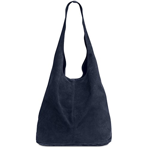 Caspar Gro E Damen Wildleder Tasche Hobo Bag
