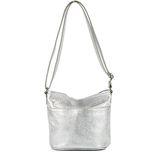 Modamoda De T198 Kleine Damen Leder Umh Ngetasche