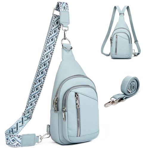 Travistar Brusttasche Sling Bag Damen Herren 2 In