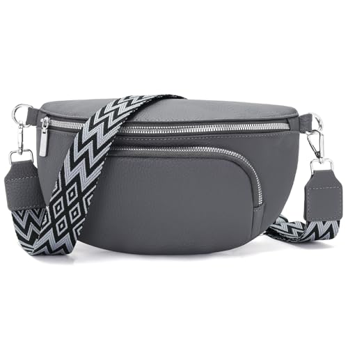 Rorimyth Bauchtasche Damen Dunkelgrau Umh Ngetasche Damen Klein