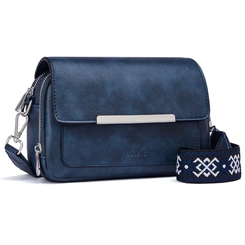 Roulens Damen Handy Umh Ngetasche Vegan Leder Crossbody