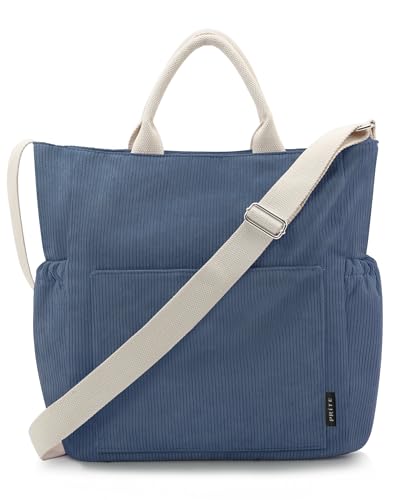 Prite Shopper Tasche Damen Gro Cordtaschen Tote Bag