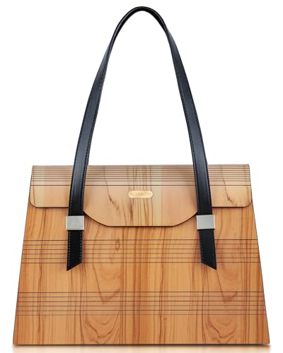 Woodwear Damenhandtasche Holzhandtasche Oliva Belleza Aus Olivenholz Und
