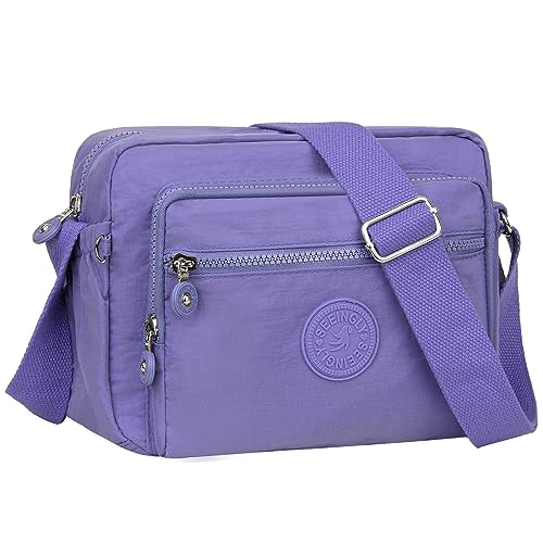 Newirove Umh Ngetasche Damen Mittelgro Nylon Wasserdicht Crossbody