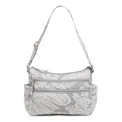 Damen Performance Twill Triple Zip Shoulder Satchel Purse