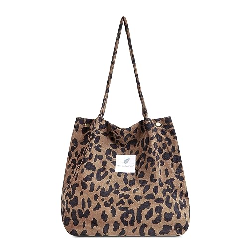 Fitdon Cord Umh Ngetasche Gro Damen Schultertasche Canvas