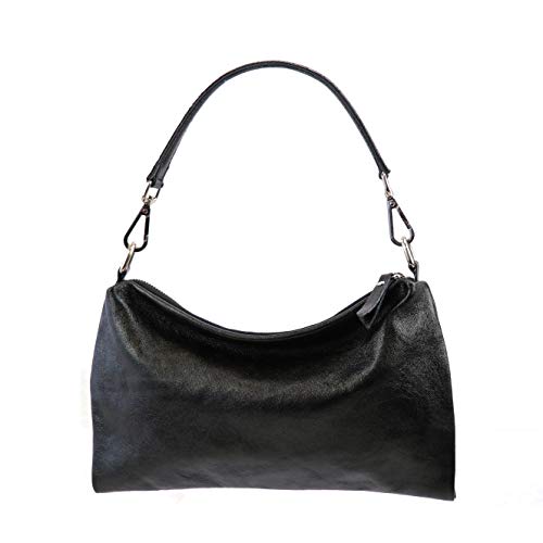 Sh Leder Echtleder Umh Ngetasche Mittelgro E Schultertasche