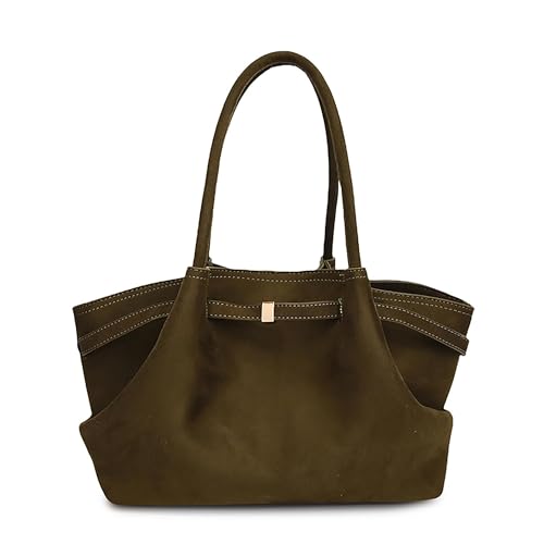 Jabalux Suede Tote Bag Wildleder Tasche Damen Hobo