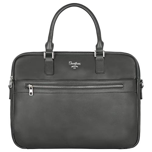 David Jones Herren Aktentasche Mann Business Tasche Pu