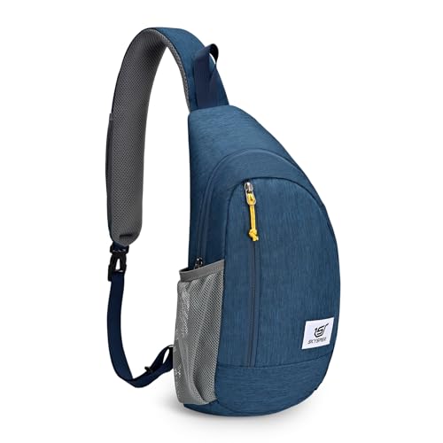 Skysper Brusttasche Schultertasche Leichte Sling Bag Herren Klein