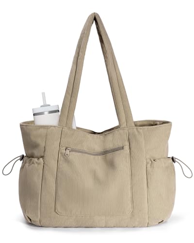 Ecohub Cord Tote Bag Damen Gro Recycelte Shopper