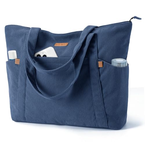 Lekespring Cord Tasche Damen Gro Tote Bag Strandtasche