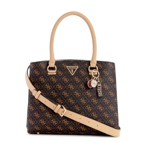 Guess Damen Noelle Girlfriend Satchel Schulranzen Tragegriff Oben