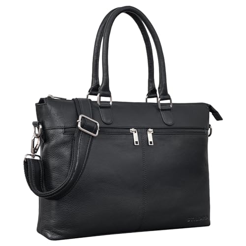 Stilord Bailey Business Laptoptasche Leder 15 Zoll Gro