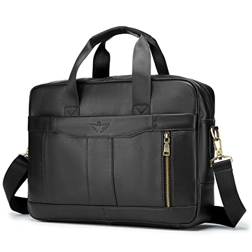 Bagzy Laptoptasche 15 6 Zoll Aktentasche Herren Umh