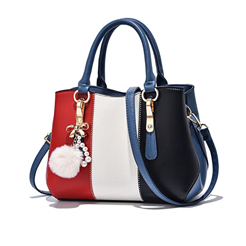 Nicole Doris Neue Damen Handtasche Weisehandtaschen Schultertasche Mehrfarbige