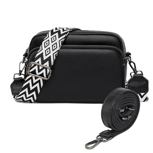 Tiaastap Handtasche Damen Umh Ngetasche Echtes Leder Crossbody