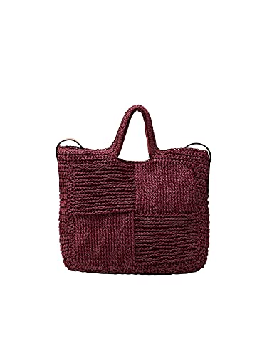 Esprit Damen 043ea1o322 Tasche 600 Bordeaux Red Einheitsgr