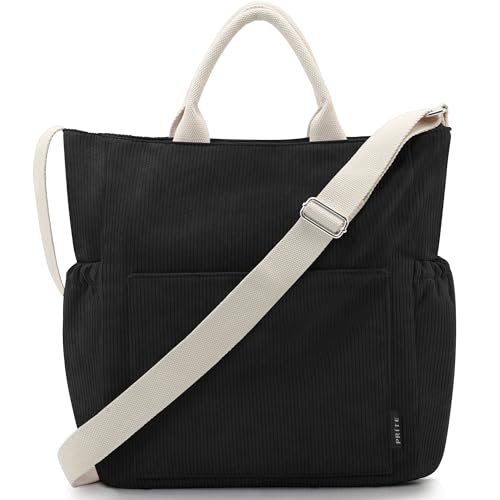 Prite Shopper Tasche Damen Gro Cordtaschen Tote Bag
