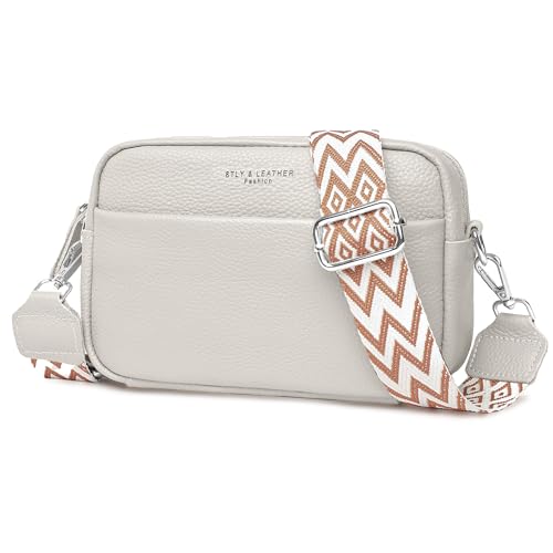Crossbody Bag Damen Echtes Leder Umh Ngetasche Klein