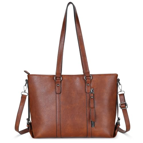 Vinbagge Damen Handtasche Leder Henkeltasche Top Griff Tasche
