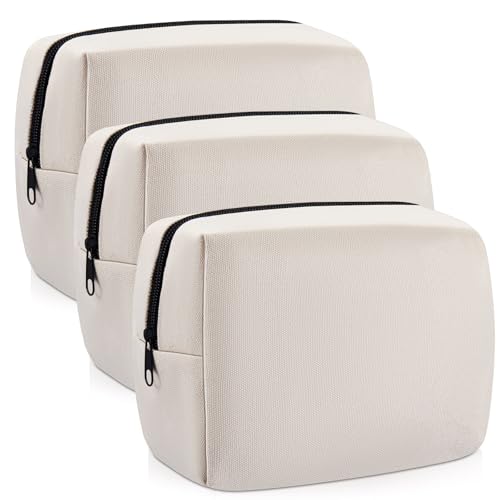 Hestya 3 Blanko Kosmetiktaschen Zum Bemalen Reise Kosmetiktaschen