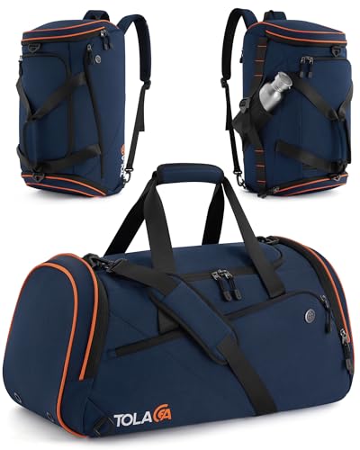 Tolaccea Sporttasche Herren Und Damen 47l Schuhfach Nassfach