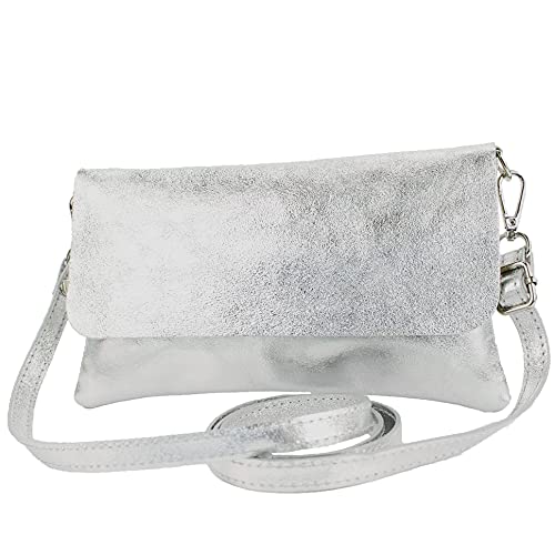 Modamoda De T226 Damen Leder Clutch Umh Ngetasche