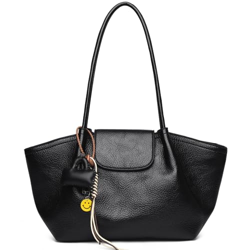 Waniki Handtasche Damen Mittelgro Schultertasche Kunstleder Tote Bag