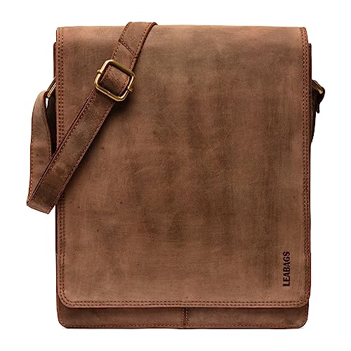 Leabags London Leder Umh Ngetasche Vintage Messenger Bag