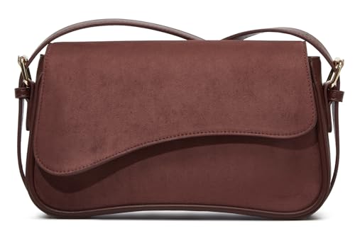 Damen Umh Ngetasche Wildleder Handtasche Achselb Rse Tote