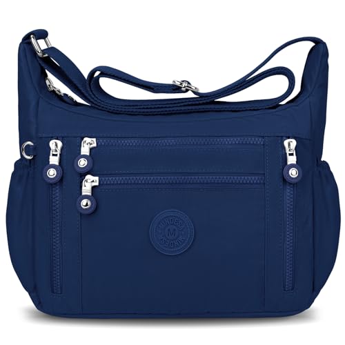 Luroon Damen Mittelgro Wasserdicht Nylon Umh Ngetasche Mit