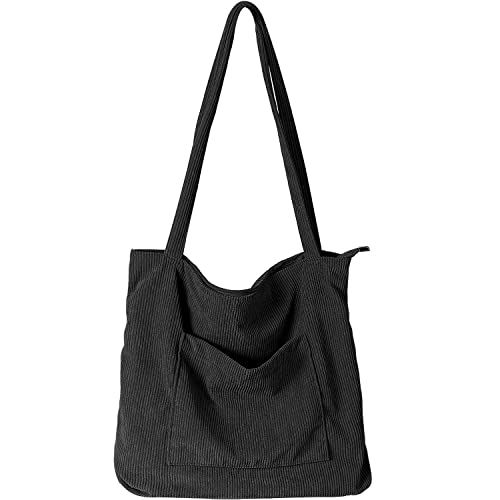 Wantgor Cord Tasche Damen Umh Ngetasche Mit Rei