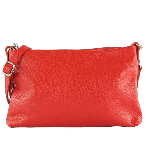 Modamoda De T258 Damen Leder Umh Ngetasche Clutch