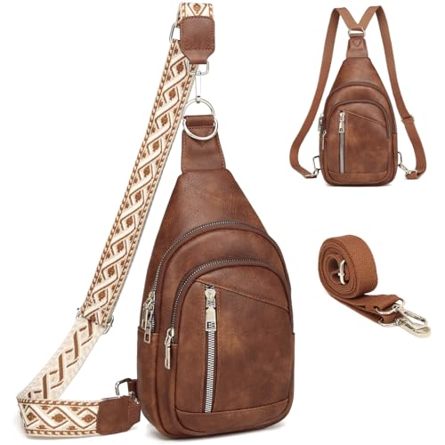 Travistar Sling Bag Brusttasche Damen Herren 2 In
