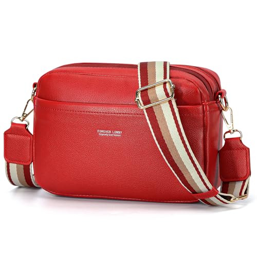 Aifille Leder Umh Ngetasche Crossbody Bag Damen Breiter