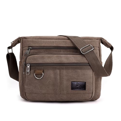 W G Traveler Canvas Umh Ngetasche Crossbody Messenger