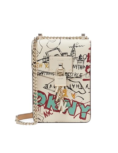 Dkny Damen Elissa Phone Crossbody Umh Ngetasche Wei