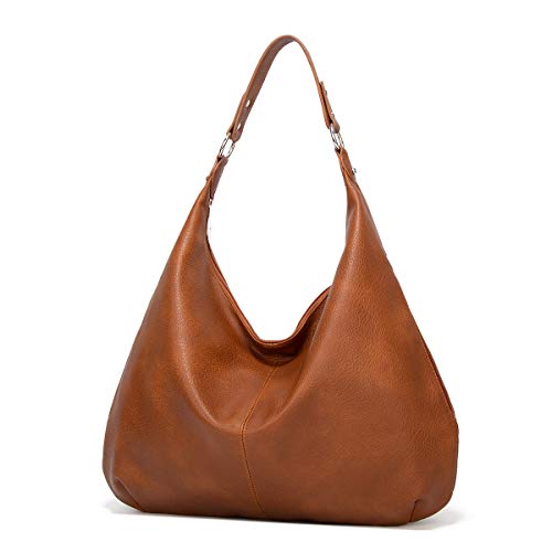 Ashioup Damen Bag Hobo Crossbody Taschen Gelb Braun