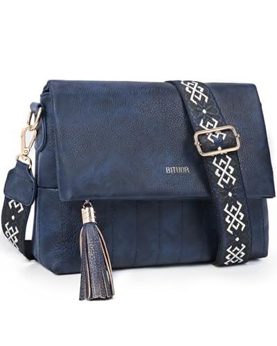 Bituor Umh Ngetasche Damen Handtasche Damen Mittelgro Crossbody