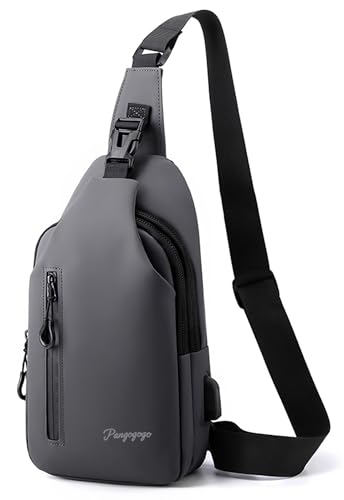Pangogogo Umh Ngetasche Herren Klein Leichte Wasserdichte Sling