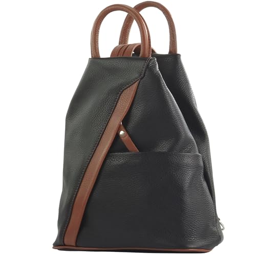 Modamoda De T180 Damen Rucksack Tasche Aus Ital