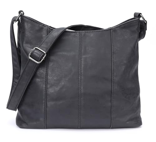 Irisaa Handtasche Damen Hobo Schultertasche Medium Umh Ngetasche