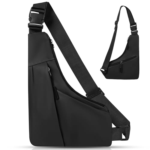 Wufanc Schultertasche Mini Crossbody Bag Brusttasche Sling Bag
